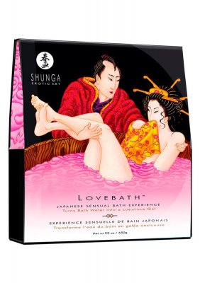 Shunga Koupelová lázeň Love Bath Dragon Fruit 650 g