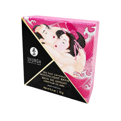 Shunga Koupelová sůl Crystals Moonlight Bath Aphrodisia 75g