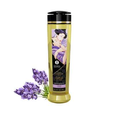 Shunga Masážní olej Sensation Lavender 240ml