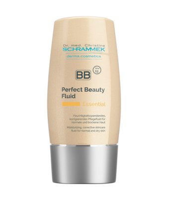Dr. med. Christine Schrammek BB Perfect Beauty Fluid Hydratační a korekční fluid pro normální a suchou pleť s ochranou proti UV záření SPF 15 Peach 40 ml