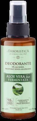Erboristica Deodorant s aloe vera šťávou bez alkoholu pro citlivou pokožku 100ml Erboristica Deodorant s aloe vera šťávou bez alkoholu pro citlivou pokožku 100ml