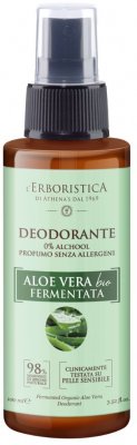 Erboristica Deodorant s aloe vera šťávou bez alkoholu pro citlivou pokožku 100ml