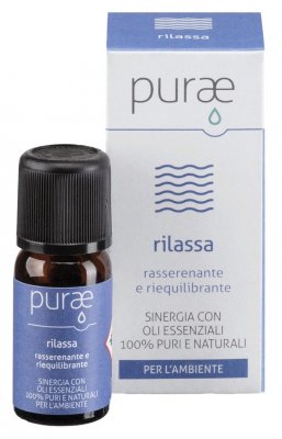 Purae Rilassa Směs esenciálních olejů pro relaxaci a odpočinek 10ml