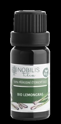 Nobilis Tilia Bio Lemongras,100% přírodní éterický olej 10ml