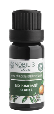 Nobilis Tilia Bio Pomeranč,sladký,100% přírodní éterický olej 10ml