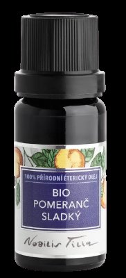 Nobilis Tilia BIO Pomeranč sladký 100% přírodní éterický olej 10 ml