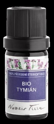 Nobilis Tilia Éterický olej bio Tymián 5ml