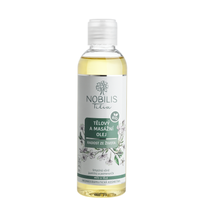 Nobilis Tilia Tělový a masážní olej Radost ze života 200ml