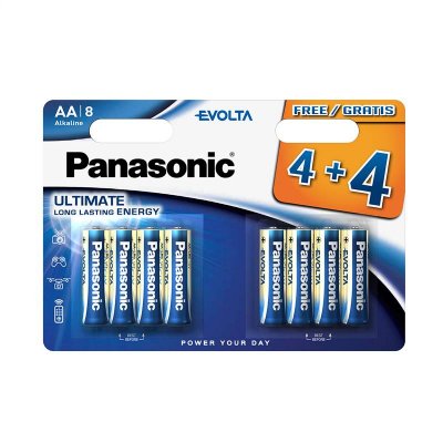 Panasonic LR6EGE/8BW 4+4F Evolta