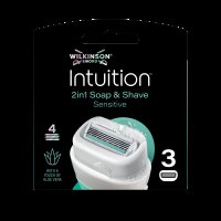 WILKINSON SWORD Intuition Sensitive Care náhradní hlavice 3 ks