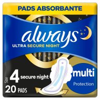 Always Vložky Ultra Night Quatro 20ks