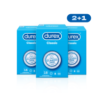 Durex Kondomy Classic pack (2+1) 54 ks