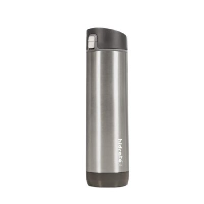 HidrateSpark Steel – chytrá lahev s brčkem stainless 620ml
