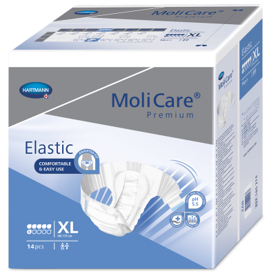 MoliCare Elastic 6 kapek vel. XL inkontinenční kalhotky 14 ks