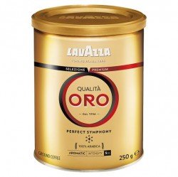 Lavazza Qualità Oro - mletá káva v dóze, 250g