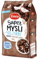 Emco Super mysli bez přidaného cukru čokoláda a kokos 500g