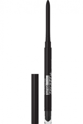 Maybelline New York Tattoo Liner automatic gel pencil Smokey black gelová tužka na oči, 1.3 g