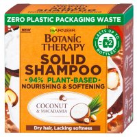 Garnier Botanic Therapy Solid Shampoo Coconut & Macadamia Vyživující a zjemňující tuhý šampon 60 g