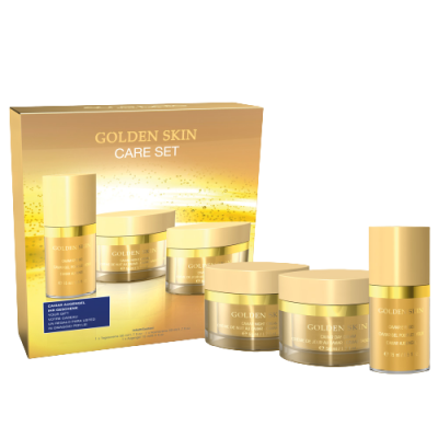 être belle Golden Skin kaviárový dárkový set 3ks