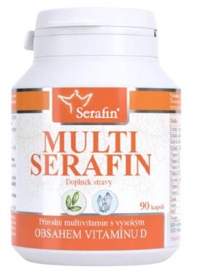 Serafin Multiserafin s vitamínem D 90 kapslí