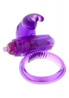 Seven Creations Vibrační erekční kroužek Rabbit Silicone Purple