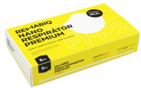 Rehabiq České nano respirátory Premium FFP2 s účinností 12 hodin 5 kusů