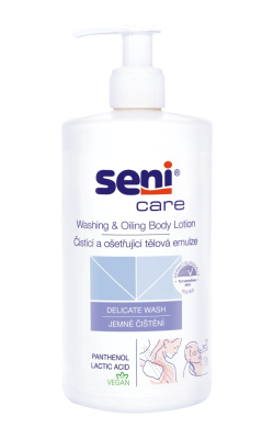 Seni Care Čistící ošetřující tělová emulze 500ml