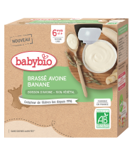 Babybio Ovesná kaše s banánem 4x85g