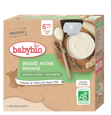 Babybio Ovesná kaše s banánem 4x85g