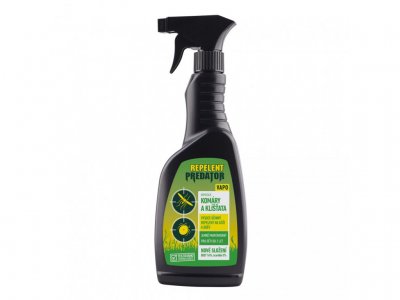 Predator repelent na tělo a oděv, mechanický rozprašovač 500ml