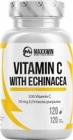 Maxxwin Vitamin C 500 + Echinacea 120 kapslí