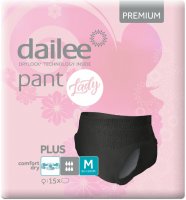 Dailee PANT LADY Premium Plus M Black 15 ks