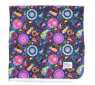 GaGa's pleny Přebalovací podložka, Páv 74x74cm