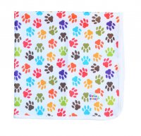 GaGa's pleny Přebalovací podložka, Packy minky 74x74cm GaGa's pleny Přebalovací podložka, Packy minky 74x74cm