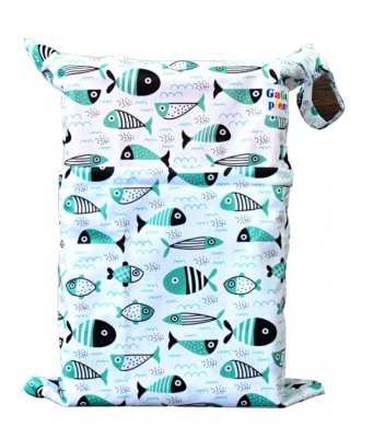 GaGa's pleny Nepromokavý pytel Fish