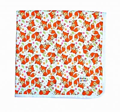 GaGa's pleny Přebalovací podložka, Liška 74x74cm