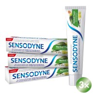 Sensodyne Herbal Fresh Zubní pasta 3 x 75 ml