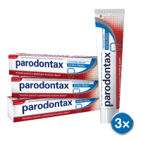 Parodontax Extra Fresh zubní pasta 3 x 75 ml