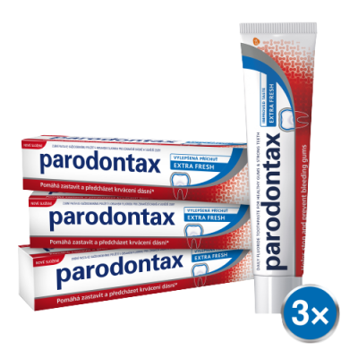 Parodontax Extra Fresh zubní pasta 75ml 3ks