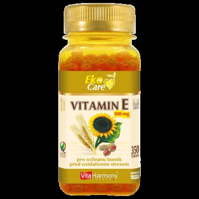 VitaHarmony VE Vitamin E 100 mg - 350ks