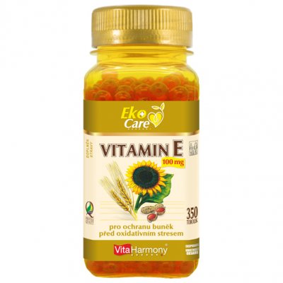 VITAHARMONY VE Vitamin E 100 mg 350 tobolek