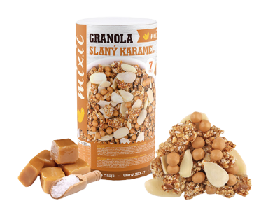 Mixit Granola z pece - Slaný karamel 550g