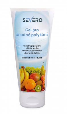 Severo gel pro snadné polykání, tutti frutti 150ml