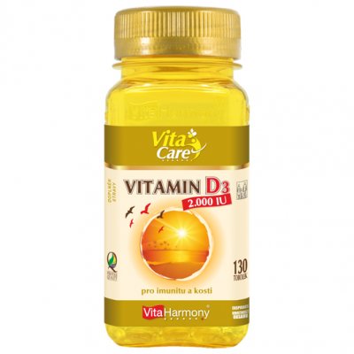 VitaHarmony Vitamin D3 2.000 m.j. (50 µg) - 130ks