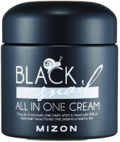 Mizon Black Snail All In One, Krém na regeneraci a vrásky 75ml Mizon Black Snail All In One, Krém na regeneraci a vrásky 75ml
