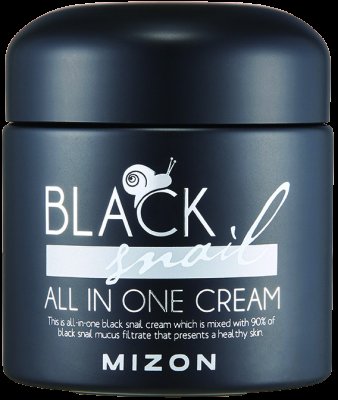 Mizon Black Snail All In One, Krém na regeneraci a vrásky 75ml
