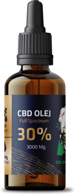 Zelená Bába 30% CBD olej 10ml