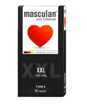 Masculan XXL black 10 ks