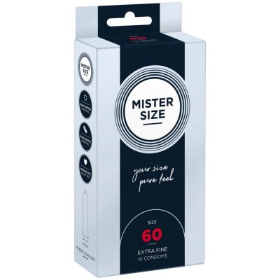 Mister Size kondomy XL 60mm 10ks