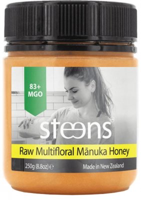 Steens RAW Manuka Honey 83+ MGO 250 g